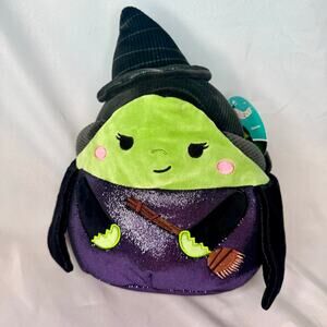 Squishmallows Wicked 12” Elphaba Wicked Witch Shimmery Plush NEW WITH TAGS